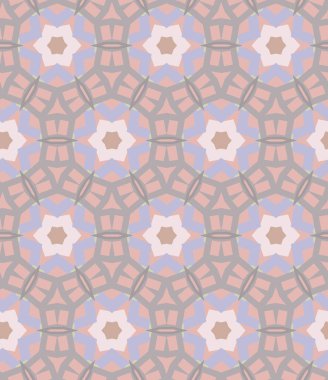 Geometrik şekilli kusursuz desen çizimi