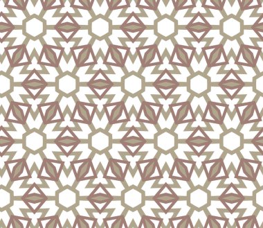 Geometrik şekilli kusursuz desen çizimi