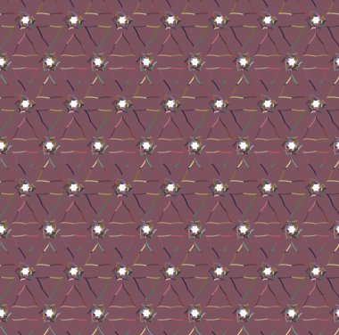 Geometrik şekilli kusursuz desen çizimi