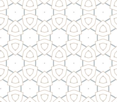 Geometrik şekilli kusursuz desen çizimi