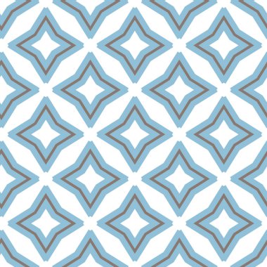 Geometrik şekilli kusursuz desen çizimi