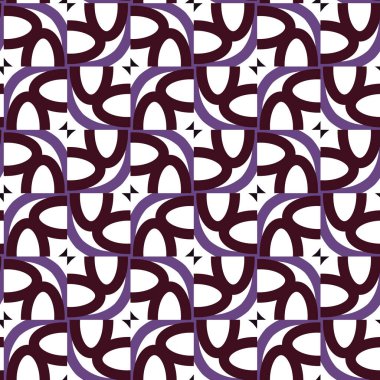 Geometrik şekilli kusursuz desen çizimi