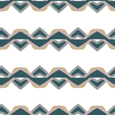 Geometrik şekilli kusursuz desen çizimi