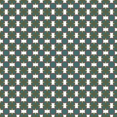 Geometrik şekilli kusursuz desen çizimi