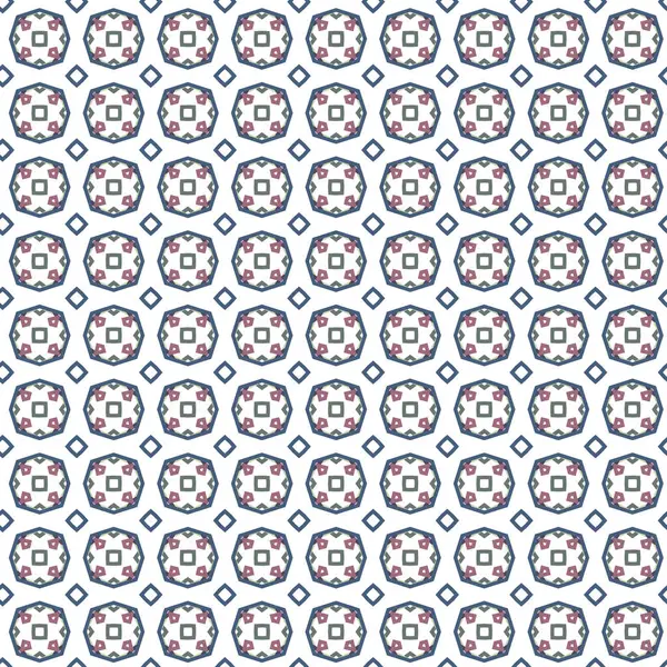 Geometrik şekilli kusursuz desen çizimi