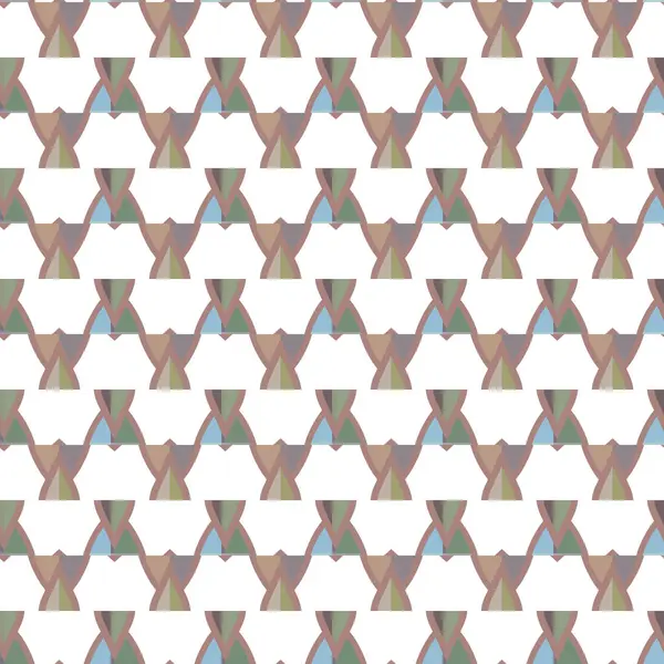 Απρόσκοπτη Μοτίβο Γεωμετρικά Σχήματα Εικονογράφηση — Διανυσματικό Αρχείο