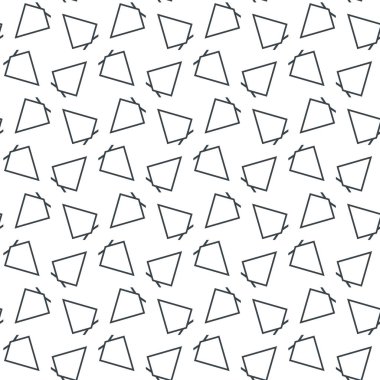 Geometrik şekilli kusursuz desen vektör çizimi