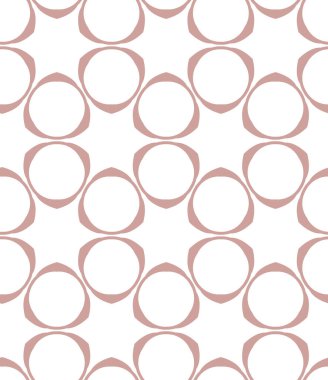 Geometrik şekilli kusursuz desen vektör çizimi