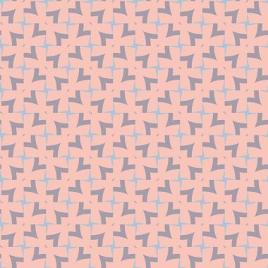 Geometrik şekilli kusursuz desen vektör çizimi