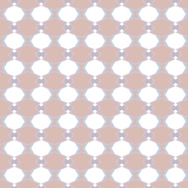 Geometrik şekilli kusursuz desen vektör çizimi