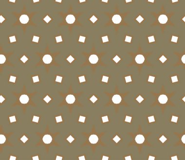 Geometrik şekilli kusursuz desen vektör çizimi