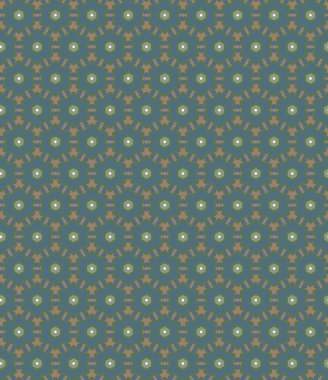 Geometrik şekilli kusursuz desen vektör çizimi