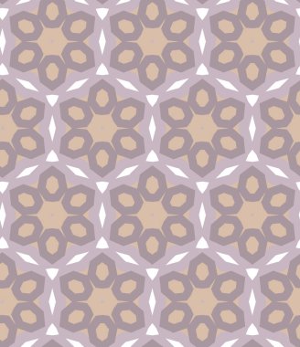 Geometrik şekilli kusursuz desen vektör çizimi