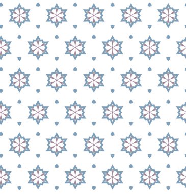 Geometrik şekilli kusursuz desen vektör çizimi