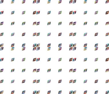 Geometrik şekilli kusursuz desen vektör çizimi