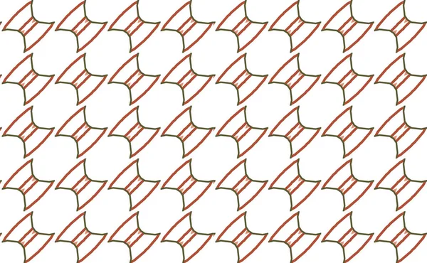 Modello Senza Soluzione Continuità Con Forme Geometriche Illustrazione Vettoriale — Vettoriale Stock