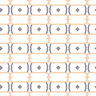 Geometrik şekilli kusursuz desen vektör çizimi
