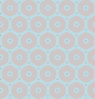 Geometrik şekilli kusursuz desen vektör çizimi