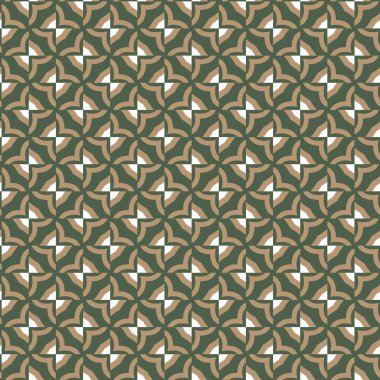 Geometrik şekilli kusursuz desen vektör çizimi
