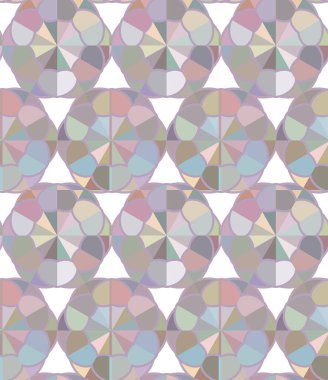 soyut kaleydoskop kumaş dikişsiz arkaplan, vektör illüstrasyonu 