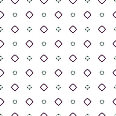 Geometrik şekilli kusursuz desen vektör çizimi