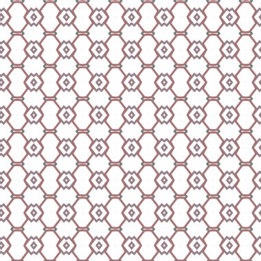 Geometrik şekilli kusursuz desen vektör çizimi