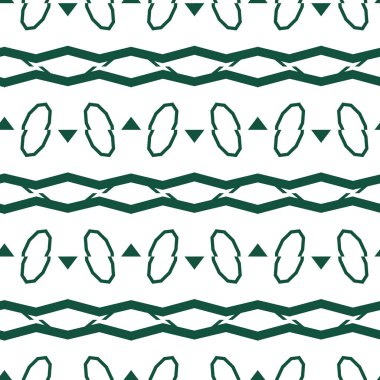 Geometrik şekilli kusursuz desen vektör çizimi