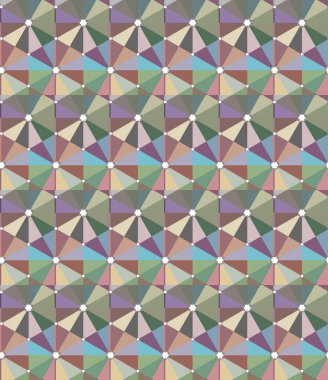 soyut kaleydoskop kumaş dikişsiz arkaplan, vektör illüstrasyonu 