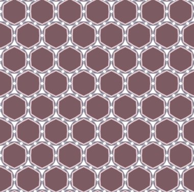 Geometrik şekilli kusursuz desen vektör çizimi