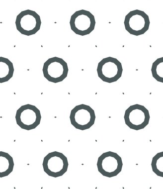 Geometrik şekilli kusursuz desen vektör çizimi