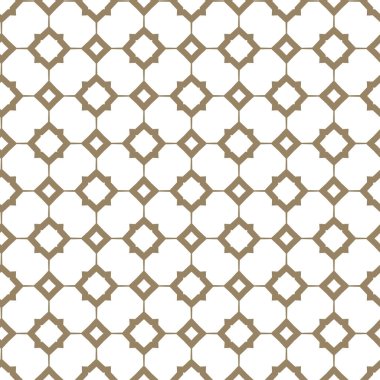 Geometrik şekilli kusursuz desen vektör çizimi