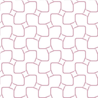 Geometrik şekilli kusursuz desen vektör çizimi