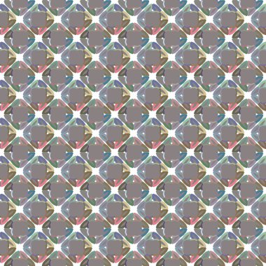 Geometrik şekilli kusursuz desen vektör çizimi