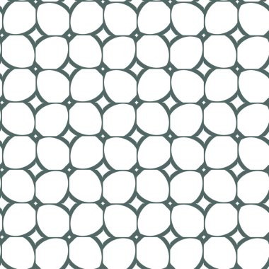 Geometrik şekilli kusursuz desen vektör çizimi