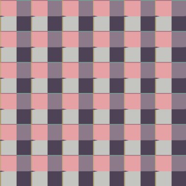 Geometrik şekilli kusursuz desen vektör çizimi