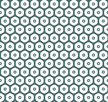 Geometrik şekilli kusursuz desen vektör çizimi