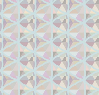 soyut kaleydoskop kumaş dikişsiz arkaplan, vektör illüstrasyonu 