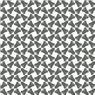 Geometrik şekilli kusursuz desen vektör çizimi
