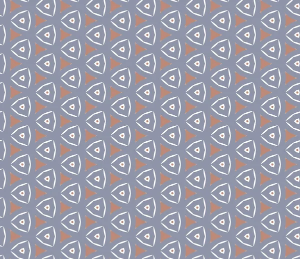 Seamless Pattern Geometric Shapes Vector Illustration — Stock Vector