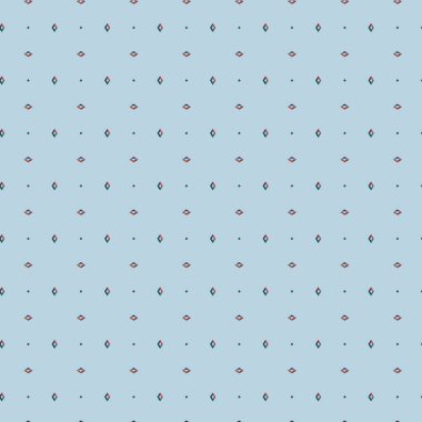 Geometrik şekilli kusursuz desen vektör çizimi