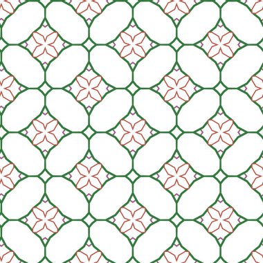 soyut kaleydoskop kumaş dikişsiz arkaplan, vektör illüstrasyonu 