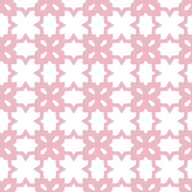 Geometrik şekilli kusursuz desen vektör çizimi