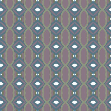 Geometrik şekilli kusursuz desen vektör çizimi