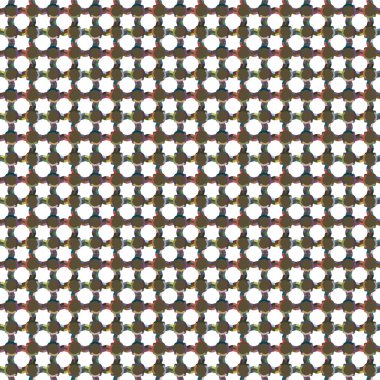 Geometrik şekilli kusursuz desen vektör çizimi