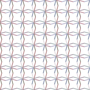 Geometrik şekilli kusursuz desen vektör çizimi