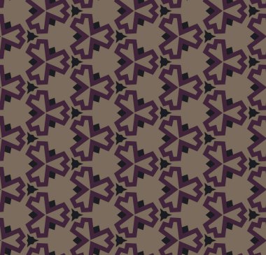 Geometrik şekilli kusursuz desen vektör çizimi