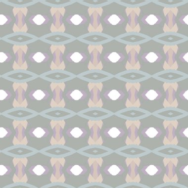 Geometrik şekilli kusursuz desen vektör çizimi