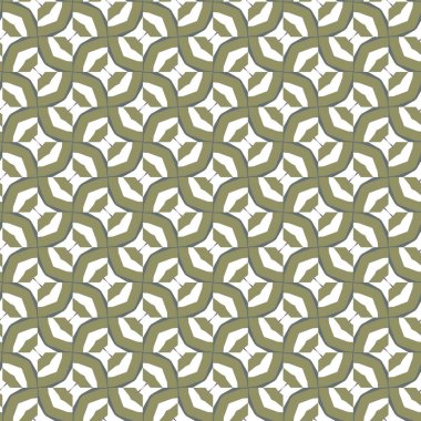 Geometrik şekilli kusursuz desen vektör çizimi