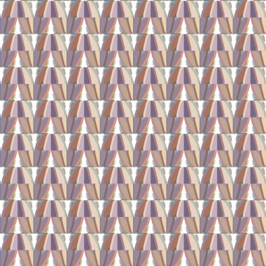 Geometrik şekilli kusursuz desen vektör çizimi