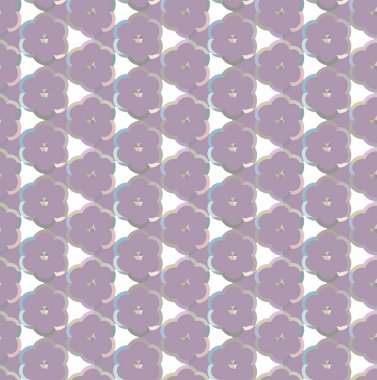 Geometrik şekilli kusursuz desen vektör çizimi